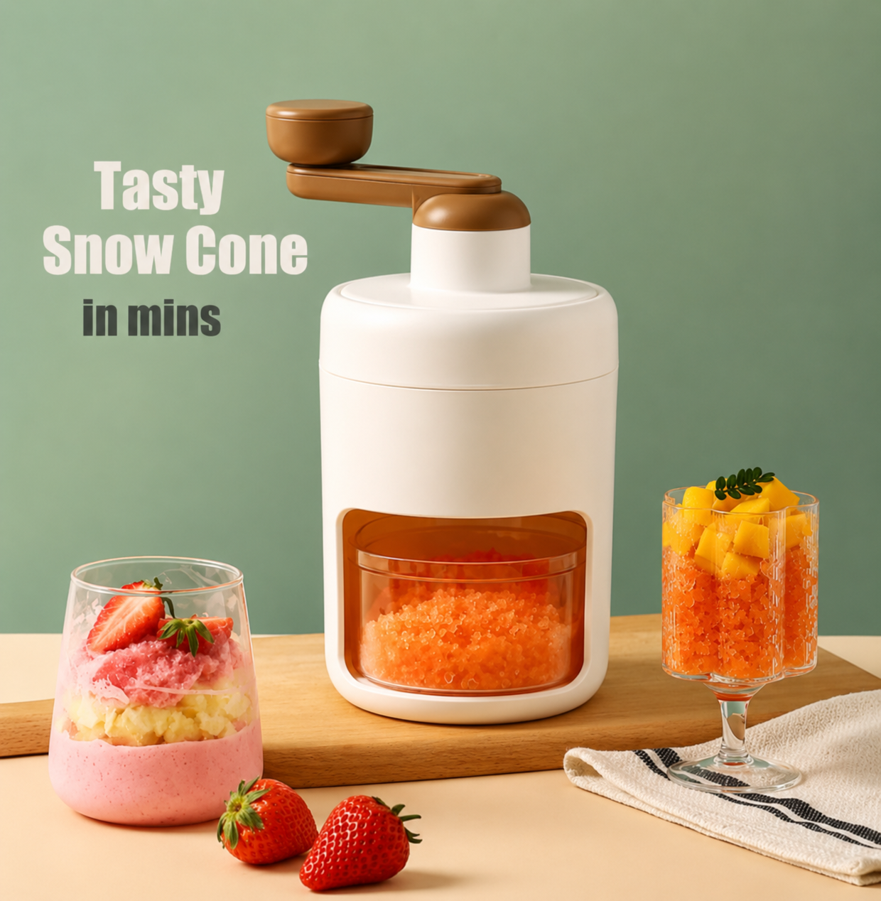 Ice Shaver - Slushie Maker for Home