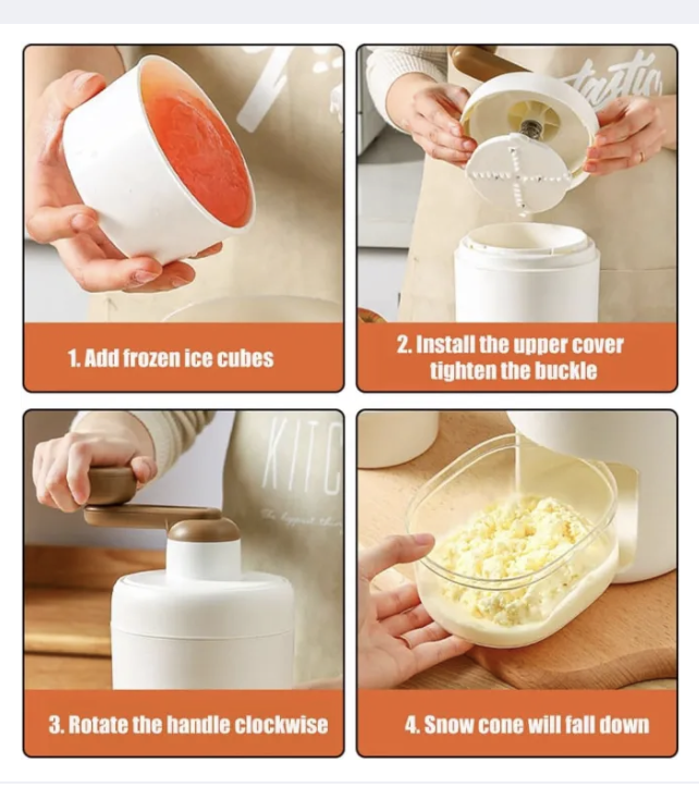 Ice Shaver - Slushie Maker for Home